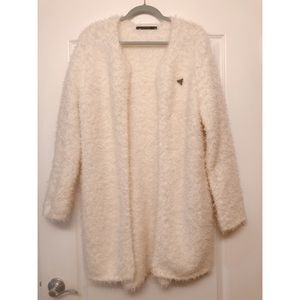 Guess Los Angeles White Cardigan